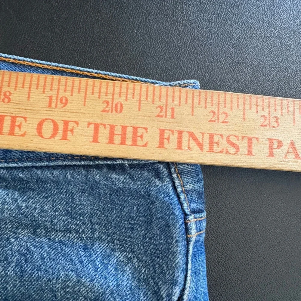 VTG 90s Levis 501 STF Jeans Mens 46x32 Made in USA Blue Straight Leg Button Fly